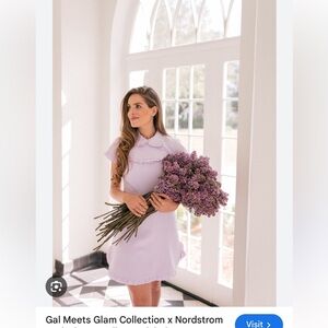 Gal Meets Glam Soft Lilac Dress